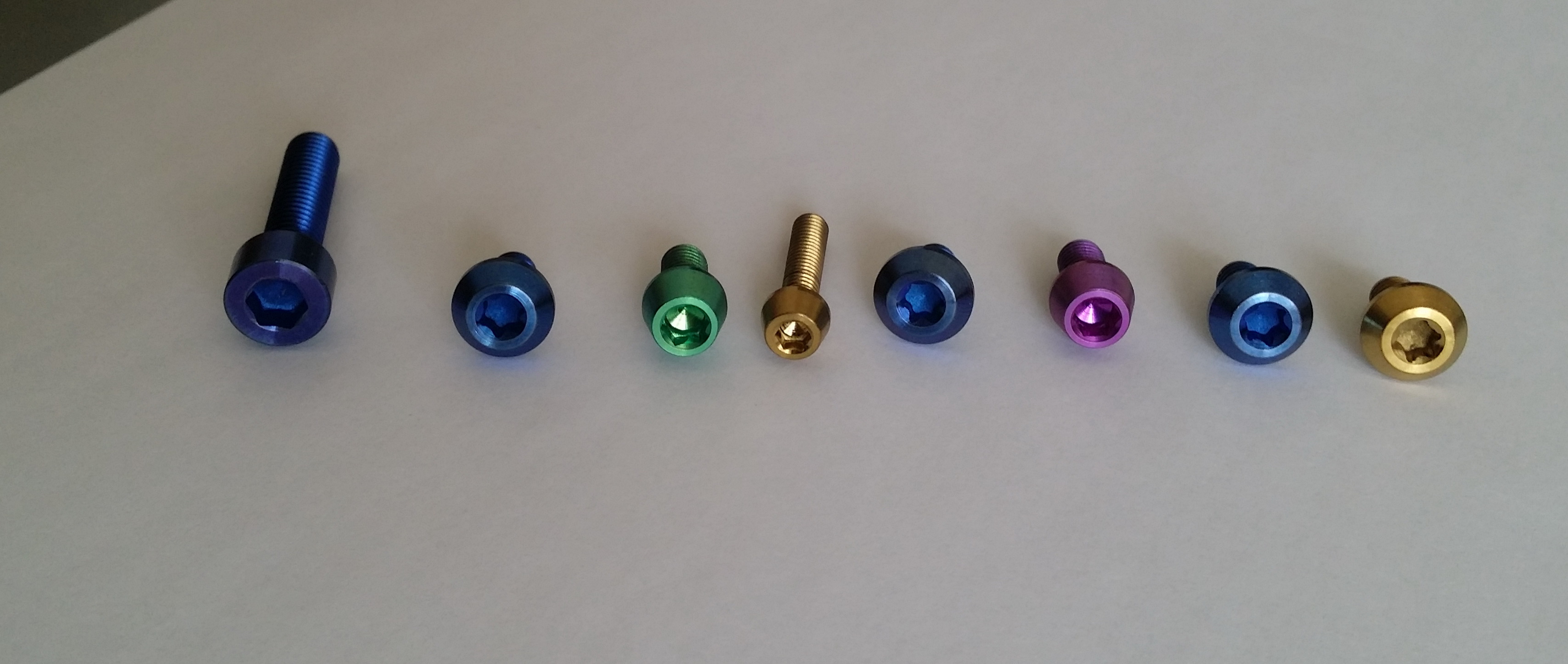 Color Titanium Screw GR5